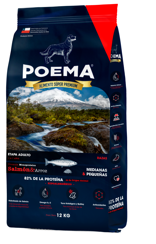 Poema adulto salmón 12 Kg