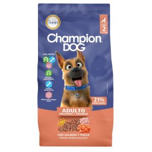 CHAMPION DOG SALMON&POLLO 18KG