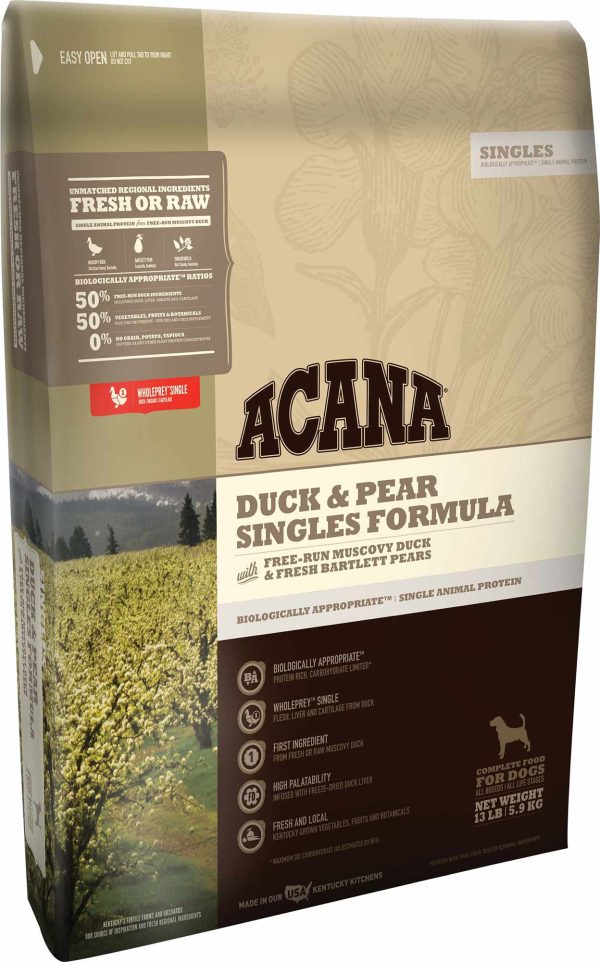 DUCK & PEAR - PERRO  10,2 KG (PATO Y PERA)